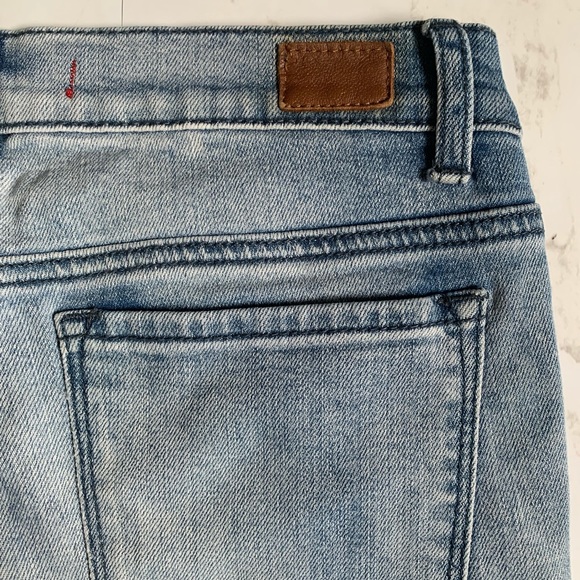 BDG Ankle Cigarette Light Wash Bleach Spot Jeans - Picture 2 of 5